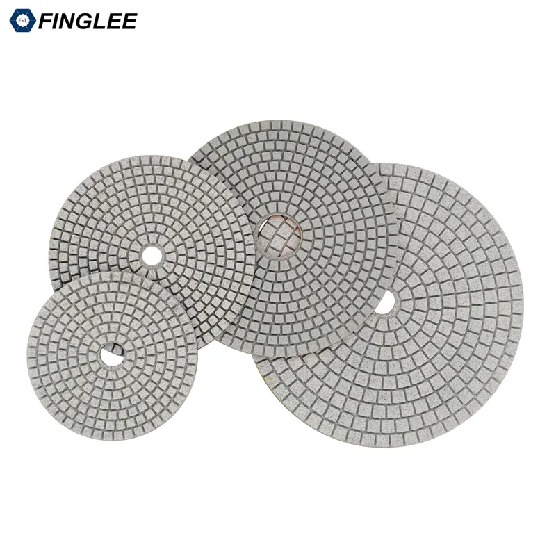 30#-3000# 8pcs Dry Granite Marble Concrete Ceramic Stone Diamond Polishing Pads 4/5/6/7Inch Restoration Work 100/125/150180mm stone polishing wax 200g stone polish for stone care stone restoration wax suits for marble furniture ceramic tiles stone floor