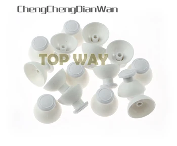 

ChengChengDianWan Analog Thumbsticks Cap Analog Thumb Grip Stick Cap For Nintendo wii Controller Joystick Cap White 40pcs/lot