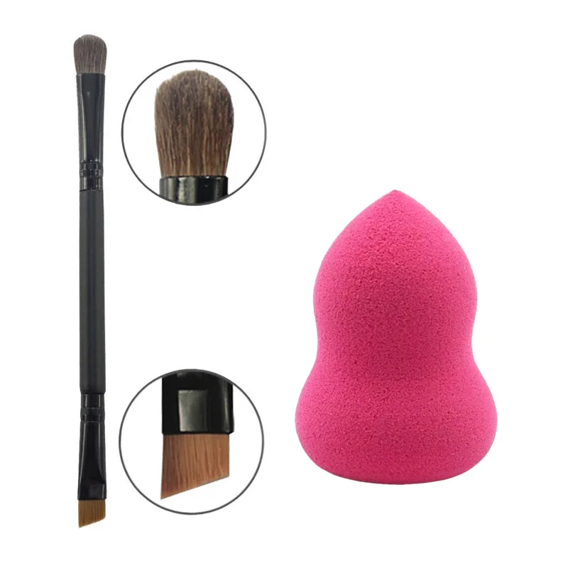 Bittb Beauty Кисть и спонж набор для макияжа тыква мягкая губка лица двойная головка