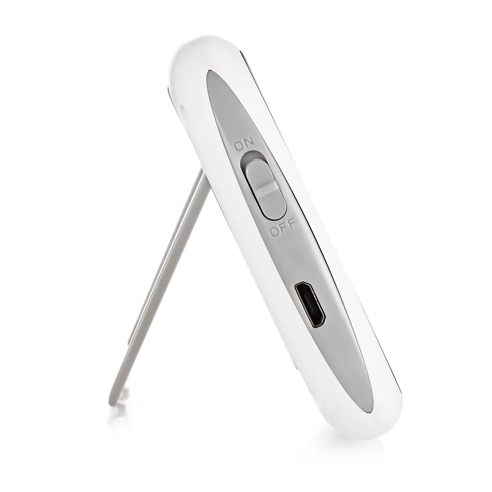 3.5 Inch LCD Colored Display Screen Baby Sleeping Monitor 2.4GHz Wireless Digital Video Monitor Night Vision Temperature Sensor