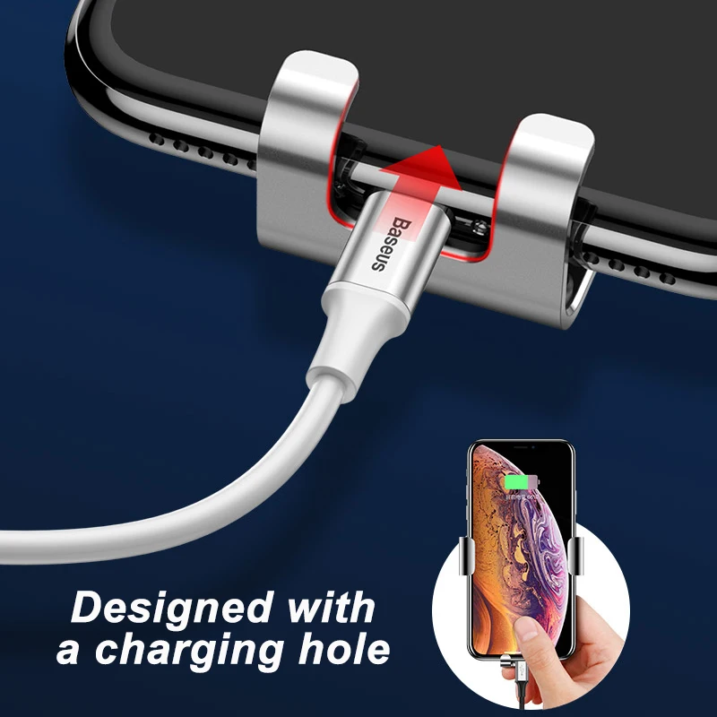 Автомобильный держатель для телефона Baseus с CD слотом iPhone Xr 8 7 Plus подставка в