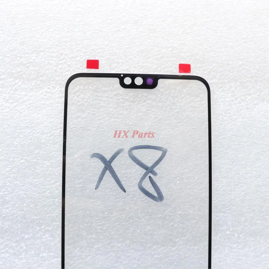 Оригинальные стеклянные линзы для Huawei Honor 8X внешнее стекло ЖК экран переднее