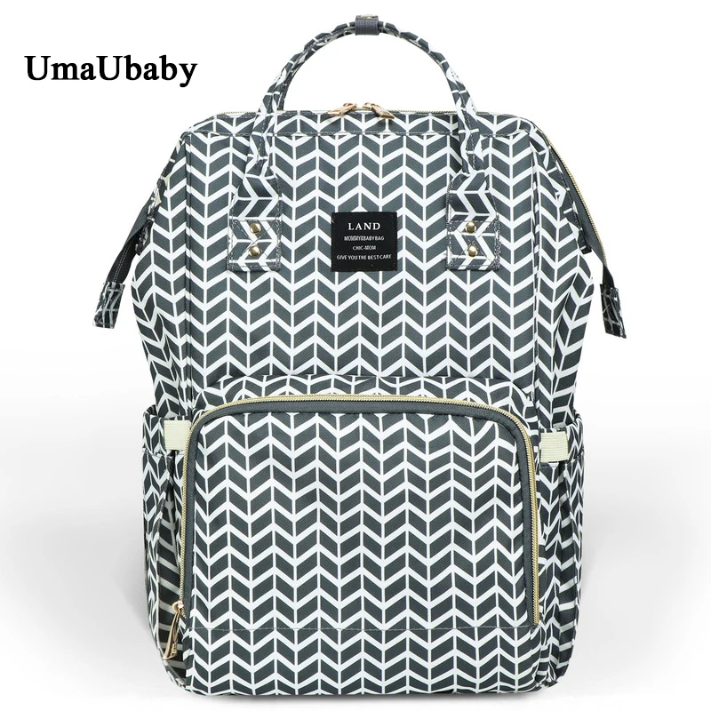 

Mommy Backpack Cartoon Patterns Upgrade Fashion Shoulder Mommy Bags Multi-functional Large Capacity Mother Child Bags Handbags
