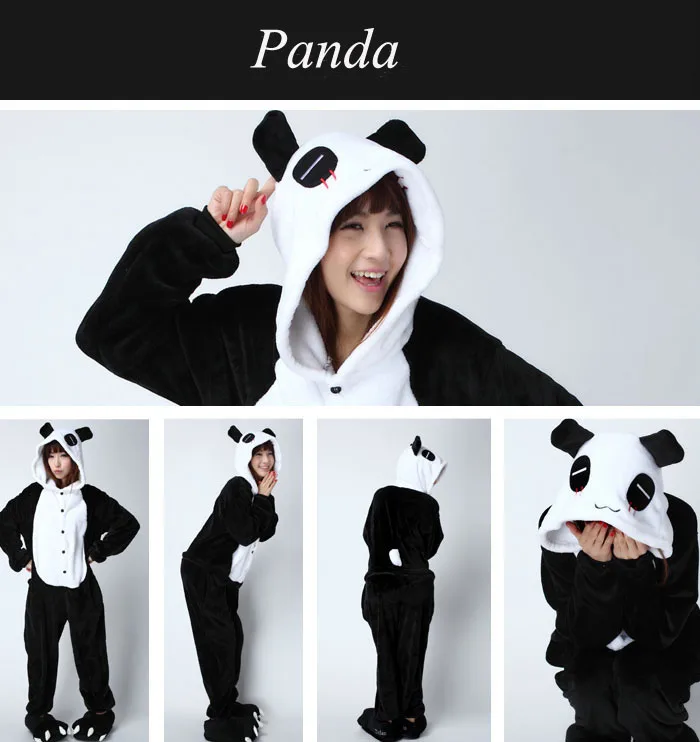 panda adult onesie kigurumi