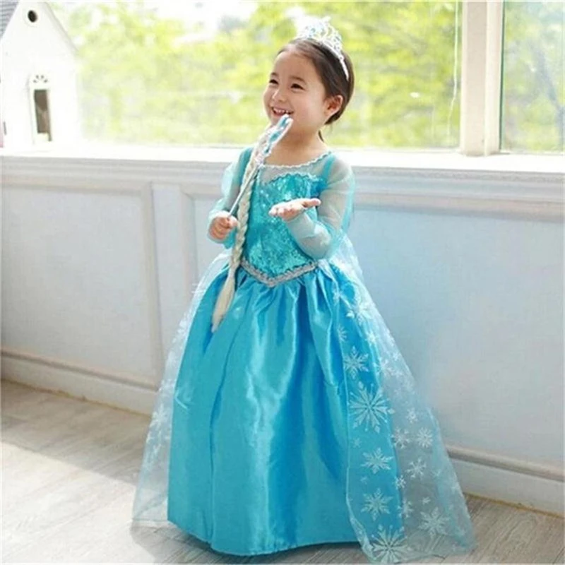 2019 Children Girl Snow White Dress for Girls Prom Princess Dress Kids Baby Gifts Intant Party Clothes Fancy Teenager Clothing
