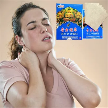 

Disaar Wholesae 8Pcs/bag Chinese Medical Heating Cordycep flower Essential oil Rthritis Adhesive rheumatism Relieve pain Patches