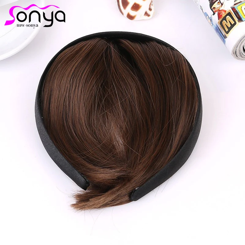 

New Women Wig Hairband Fashion Fringe Bangs Hairbands for Girls HA023