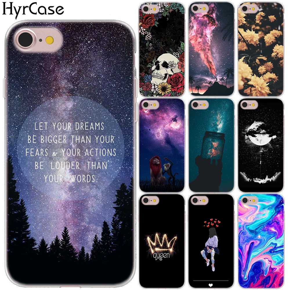 

Crown Queen Scenery Floral Art Case Cover For iPhone 7 8 X XS XR XS MAX 5 5S SE 6S 6 S Soft Silicon Quotes Phone TPU Cases