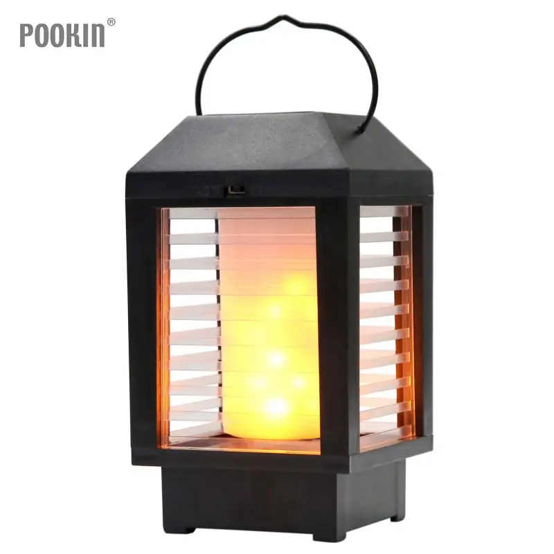 

Light-Sensor Intelligent LED Solar Flicker Flame Light 51PCS LEDS Solar Lights Outdoor Waterproof Solar Garden Wall Lights
