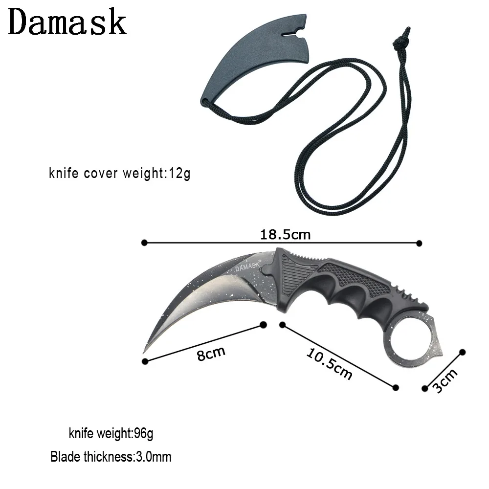 Чертежи ножей керамбит