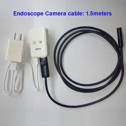 WE9015 1,5 м Водонепроницаемая проводная usb эндоскопическая проверочная камера с коробкой Wi-Fi для смартфона безпроводное соединение светодио
