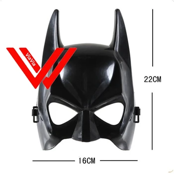 

5pcs/lot Black Batman Masks Teen Masquerade Party Bat Man Face Costume Toys