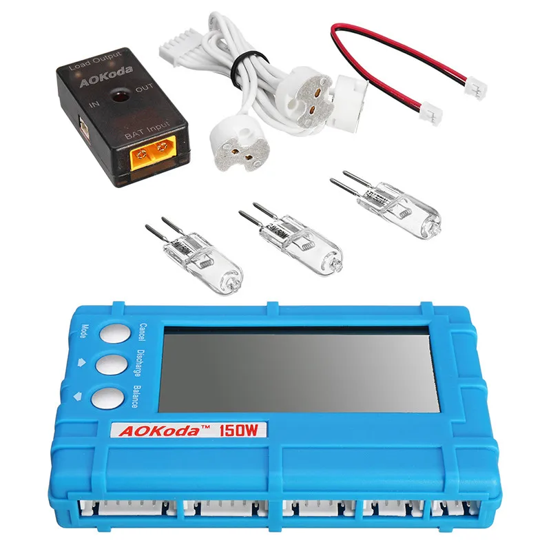 

AOKoda CellMeter 8 150W Discharge Module Set with Lipo Battery Balancer Balance Charger for RC Models Helicopter Quadcioter