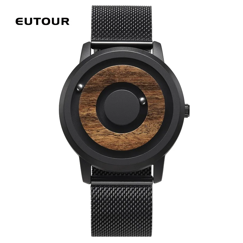 eutour-reloj-de-pulsera-de-madera-para-hombre-y-mujer-cronografo-de-cuarzo-con-bola-de-transmision-magnetica-correa-de-lona-y-cuero-a-la-moda