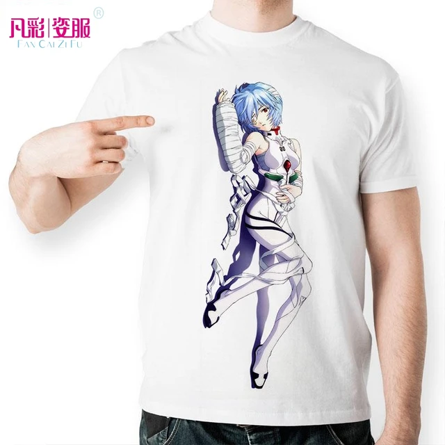 2016 Creative EVA Rei Ayanami T shirt Fashion Neon Genesis