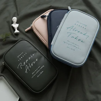 

Poem Theme Romantic Cool Pencil Bag Big Flat Zipper Gift 14.5*2.5*22cm Free Shipping