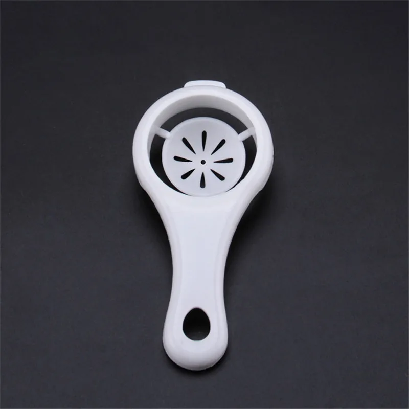 Kitchen Egg Yolk White Separator Holder Divider Sieve Vitellus Separator Funny Holder