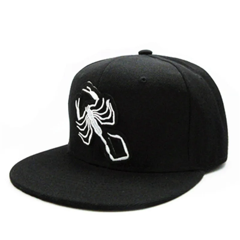 

LDSLYJR Scorpion animals embroidery cotton Baseball Cap hip-hop cap Adjustable Snapback Hats for men and women 234