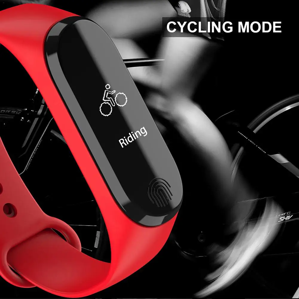 

Y13 Smart Bracelet Fitness Tracker Step Counter Heart Rate Blood Pressure Information Push Reminder Sports Smart Wristband