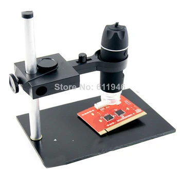 

1pc High quality 1X -500X USB Digital Microscope + Holder, 8-LED Endoscope with Measurement Software USB Microscope