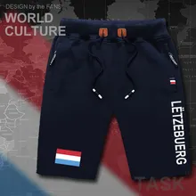 Мужские пляжные шорты для мужчин, мужские шорты для тренировок с флагом, на молнии, с карманом, бодибилдинг, новинка, люкс