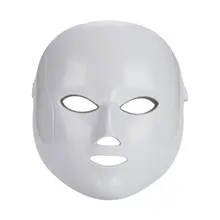 Светодиодный светодиодная маска для лица терапевтическая маска 7 цветов Световое лечение кожи отбеливающая красота лица Повседневная маска для ухода за кожей
