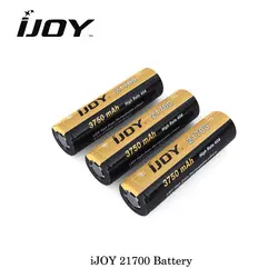 Origianl IJOY 21700 Flat Top Батарея 3750 мАч Ёмкость 3.7 В Напряжение 24a Max непрерывной для IJOY Capo 100 коробка mod 2017 Best mod