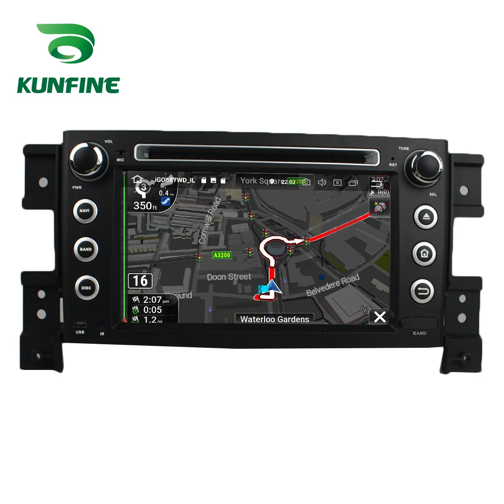 Top Octa Core 4GB RAM Android 8.0 Car DVD GPS Navigation Multimedia Player Car Stereo for SUZUKI Vitara 2005-2011 Radio Headunit 2