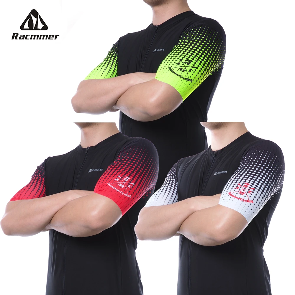 buy 2019 Racmmer Men Cycling Jersey Kit AERO Short Sleeve Maillot Ciclismo Hombre Mtb Bike Bicycle Jersey Shirt Black Jersey Clothes