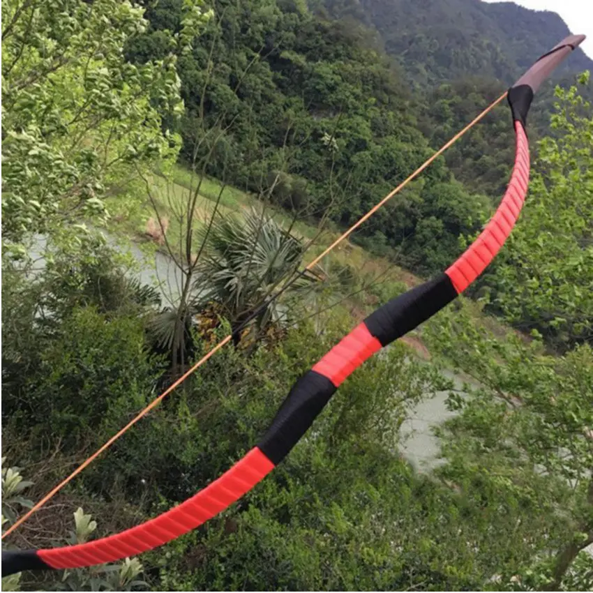 39" 18lbs Children Kids Traditional Recurve Bow Handmade Wooden