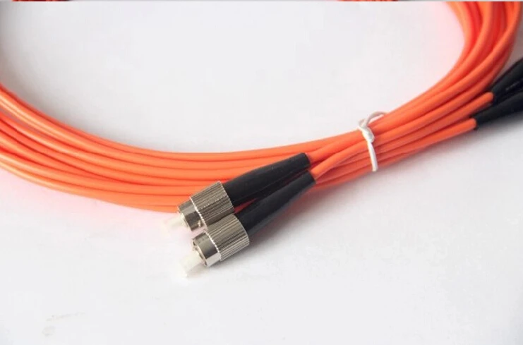 

3/5/10/15 Meters FC to FC fiber patch cord jumper cable, MM, duplex 62.5/125