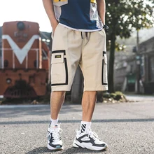 Мужские шорты спортивные хип-хоп Уличная летняя Военная хлопковая мужские бермуды m-xxxl повседневные мужские спортивные шорты