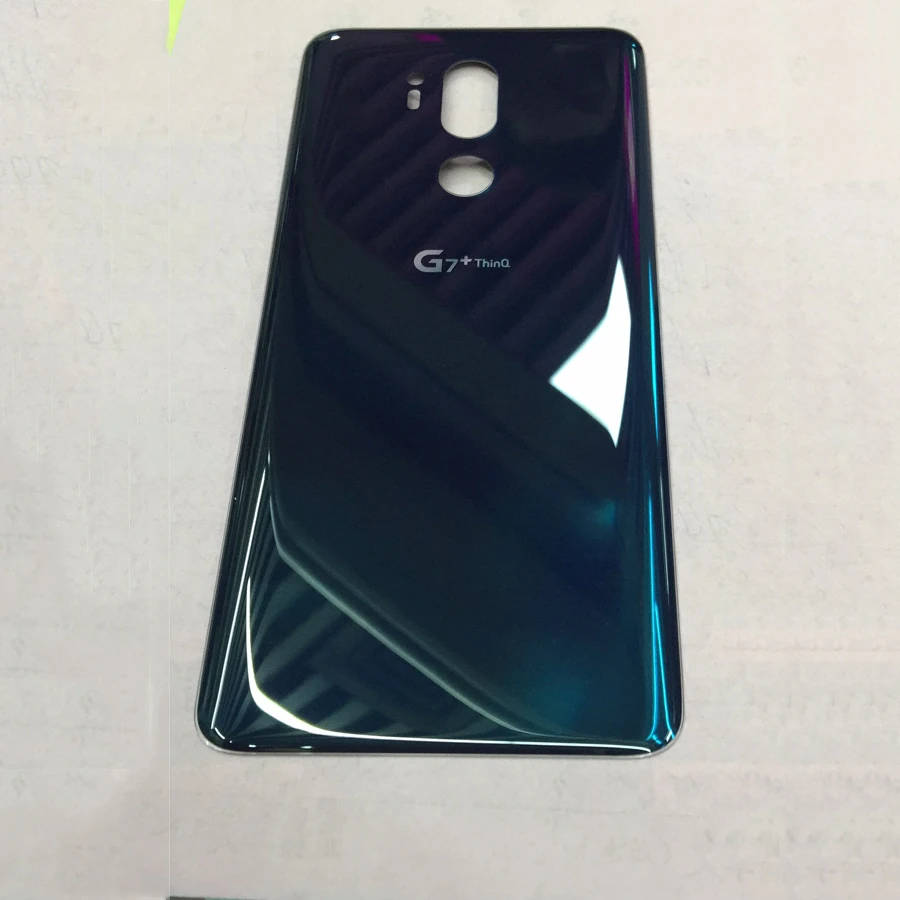 Оригинальная Задняя стеклянная крышка батарейного отсека для LG G7 thinQ + G710EM G710EAW