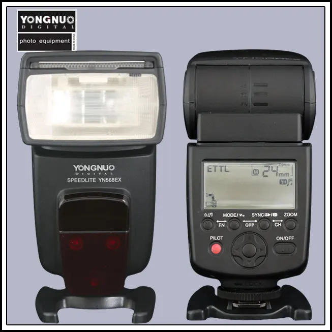Yongnuo luz de Flash de alta velocidad YN568EX YN 568EX TTL para Nikon