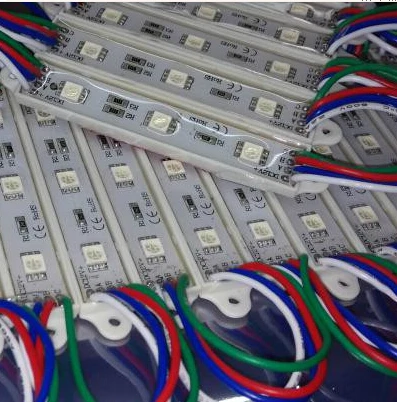 

Super Bright SMD 5050 LED Module 3 LEDS Waterproof IP68 12V Cool white/Warm white/Blue/red/RGB/yellow/purple