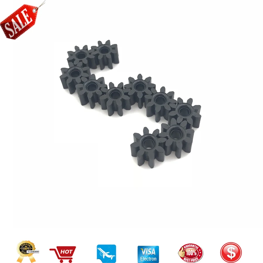 

50X Feed Feeding Delivery Roller Gear 8T for HP 920 6000 6500 6500A 7000 7500 7500A B010 B010A B010b B109 B109a B109c B109q B110
