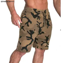 GYMNORTH камуфляжные шорты с принтом Мужские повседневные мужские Шорты хлопковые бренды Фитнес Бодибилдинг доска короткие брюки Ropa De Hombre 2018
