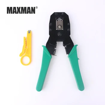 

MAXMAN 3 In 1 Multifuntional Wire Stripper Tool Cutting Crimping Pliers Multitul Tool for Terminal Electrician Hand Tools