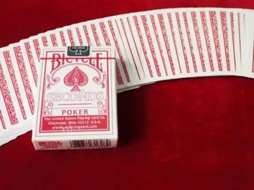 2pcs/Set Bicycle Seconds Playing Cards Poker Blue&Red Bicycle Magic Regular Decks Rider Back Standard Decks Magic Trick Kid Toys 2pcs/Set Bicycle Seconds Playing Cards Poker Blue&Red Bicycle Magic Regular Decks Rider Back Standard Decks Magic Trick Kid Toys