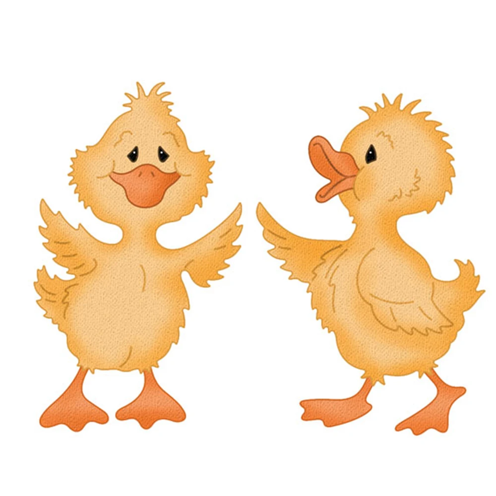 

Cute duck Metal Cutting Die Scrapbooking Embossing Stencil Card Die For DIY Invitation Album Book Decoration 97*88mm