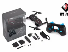 Good quality New hot sales WL Q626 2 4Ghz 4ch mini foldable drone with 720P HD