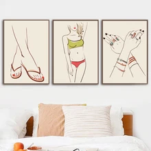 Fashion Sexy Women Hand Foot Nordic Posters And Prints Wall Art Canvas Painting Wall Pictures For Living Room Girl Bedroom Decor Fashion Sexy Women Hand Foot Nordic Posters And Prints Wall Art Canvas Painting Wall Pictures For Living Room Girl Bedroom Decor