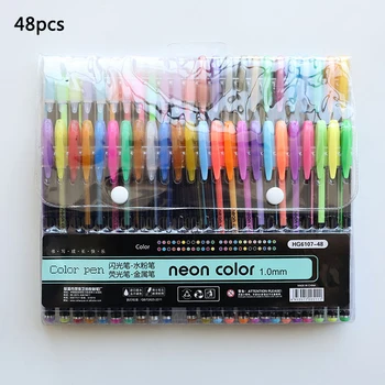 

Glitter Gel Pen Gel Pens Set for Adult Coloring Books Magazines Drawing Doodling Art Markers
