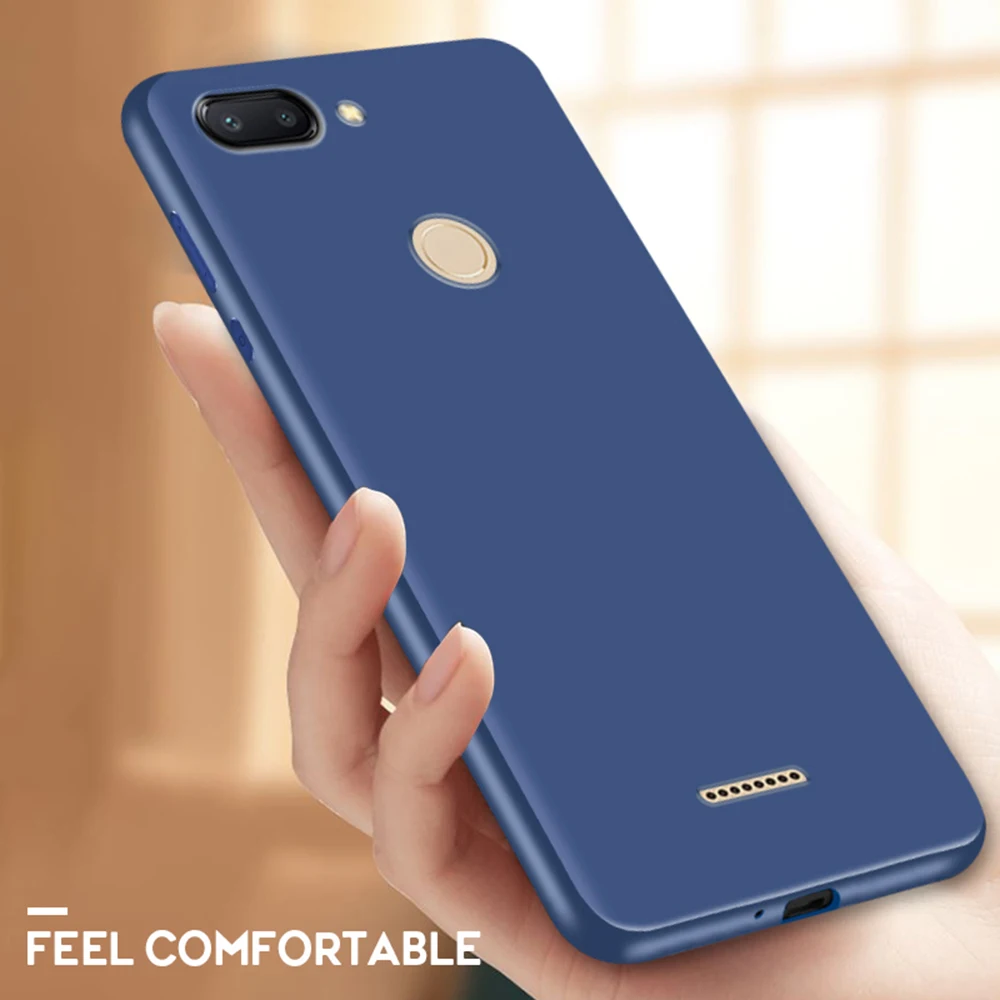 

Silicone Phone Case For Xiaomi Redmi Note 6 5 Pro 7 Candy Color Soft TPU Cover For Redmi 5 Plus 6A 5A Note 4X 6 Pro Slim Capa