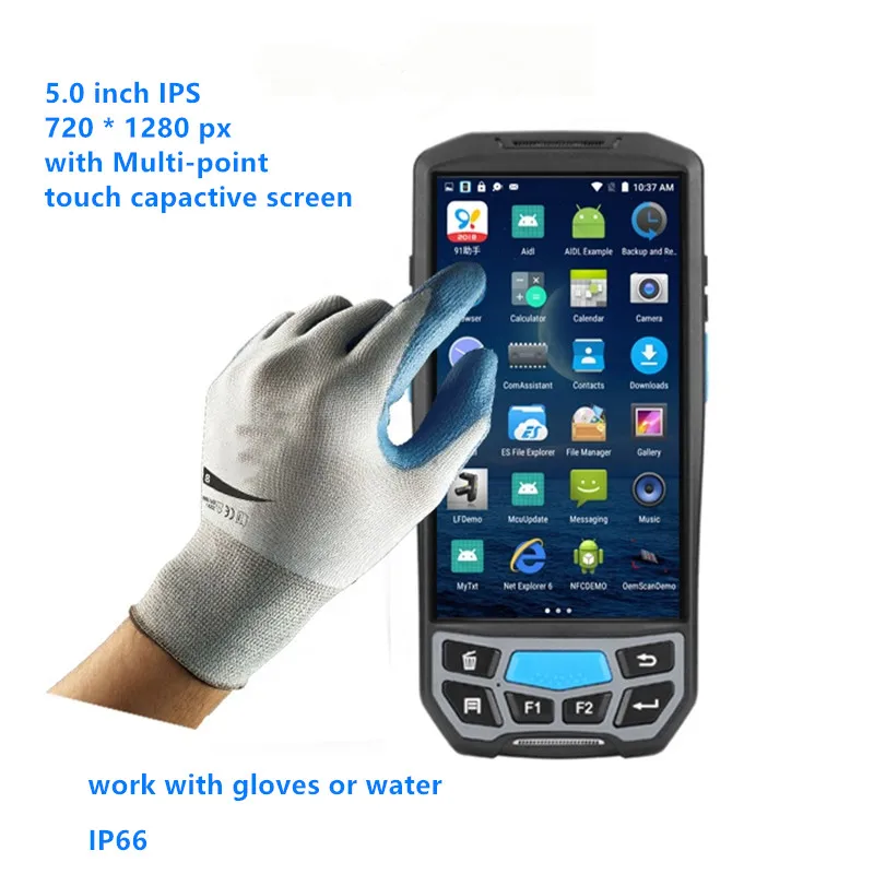 Ручной сканер штрих кода для Android 8 1 1D 2D Honeywell 6603 QR код PDA|Сканеры| |