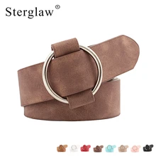 Новинка, модные дизайнерские женские круглые повседневные ремни для джинсов, моделирующие ремни без пряжек, кожаный ремень, атласный для женщин N002