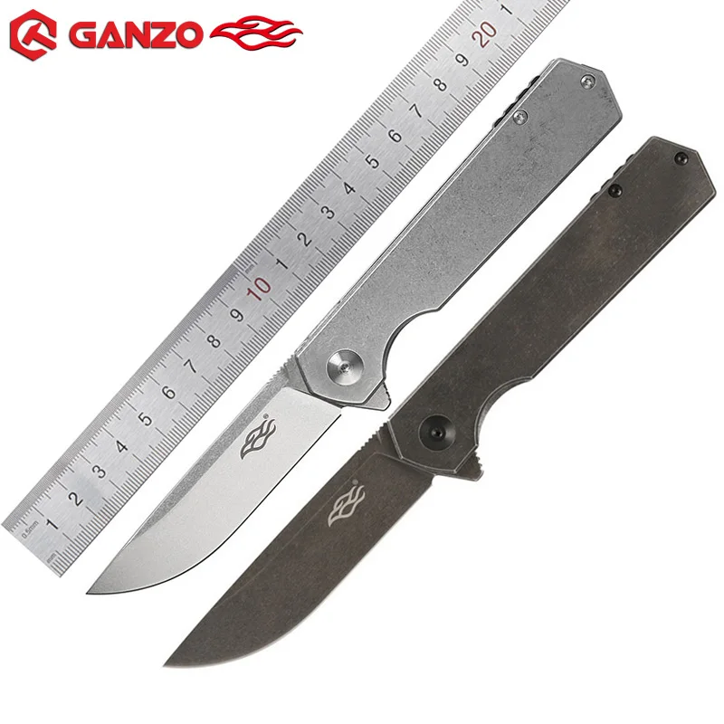 

Ganzo Firebird FH12 FH13 New Arrival D2 Folding Knife All Steel Outdoor Hunting Survival Pocket Top Gift Military EDC Knives