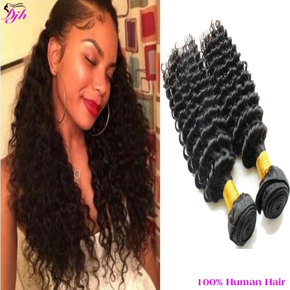 Buy 8a Grade Indian Virgin Hair Deep Wave Unprocessed Indian Deep Wave Curly