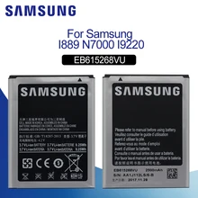 Original Battery For SAMSUNG I9220 EB615268VU 2500mAh For Samsung Galaxy Note N7000 Note1 i9220 I889 Replacement Phone Battery replacement 3 7v 2600mah battery w charging cradle eu plug adapter for samsung galaxy note i9220
