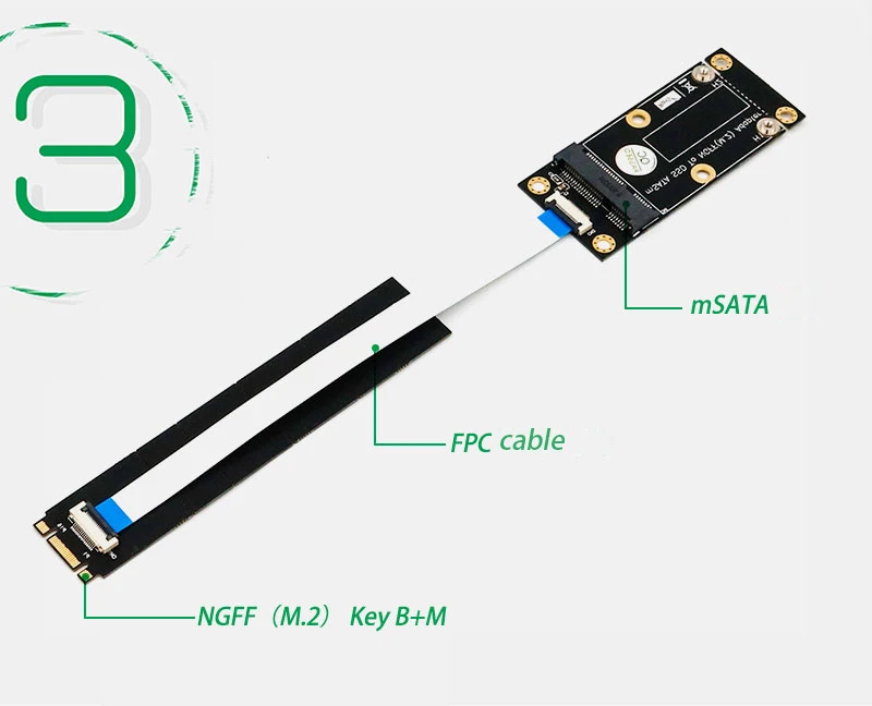msata to m.2 adapter